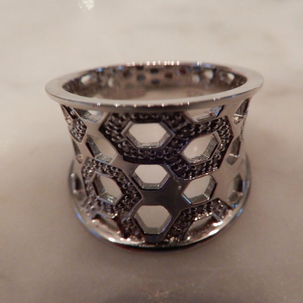 Effy Silver Cigar Band Ring